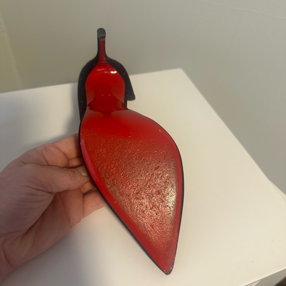 Christian Louboutin Black Heels size 37.5 - Picture 4 of 8